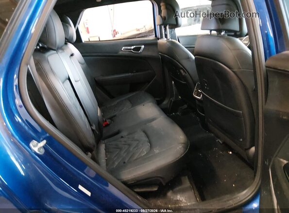 5XYK6CAF8PG034302 2023 KIA SPORTAGE Blue Widok naklejki z numerem VIN