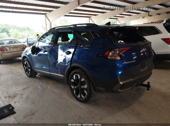 5XYK6CAF8PG034302 2023 KIA SPORTAGE Blue Tył lewy