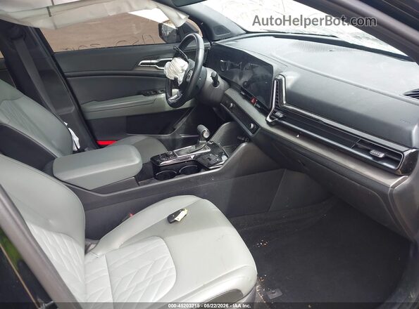 5XYK6CDF0RG166999 2024 KIA SPORTAGE Black წინა სალონის ხედი