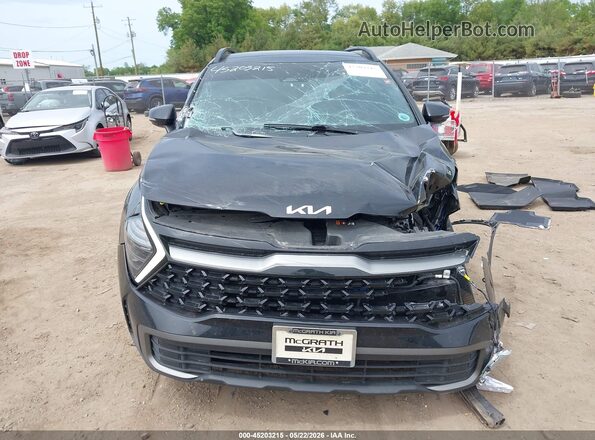 5XYK6CDF0RG166999 2024 KIA SPORTAGE Black ხელსაწყოთა პანელის ხედი