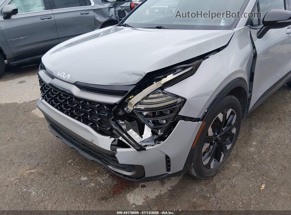 5XYK6CDF1RG210850 2024 KIA SPORTAGE Gray Вид спереду