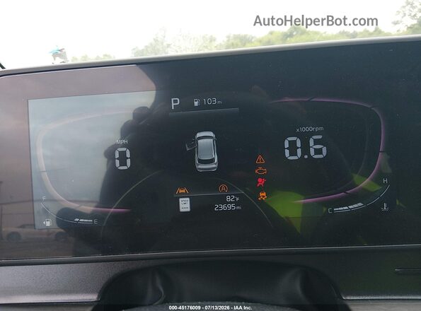 5XYK6CDF1RG210850 2024 KIA SPORTAGE Gray Вид задніх сидінь