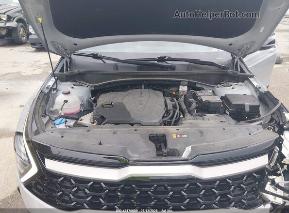 5XYK6CDF1RG210850 2024 KIA SPORTAGE Gray Вид ззаду