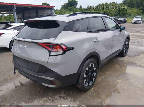 5XYK6CDF1RG210850 2024 KIA SPORTAGE Gray Задня права чверть