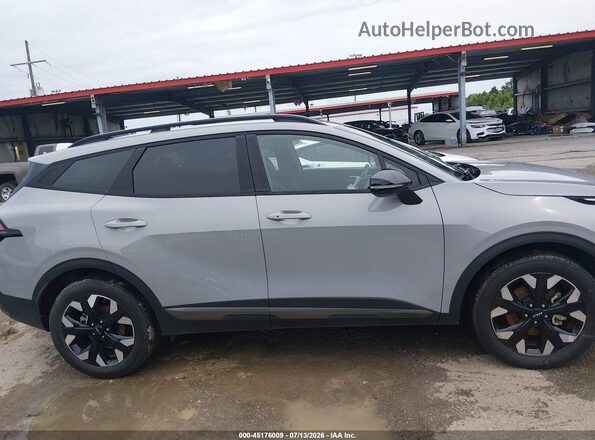 5XYK6CDF1RG210850 2024 KIA SPORTAGE Gray Вид задньої частини салону