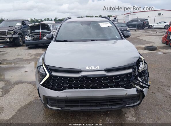 5XYK6CDF1RG210850 2024 KIA SPORTAGE Gray Вид щитка приладів