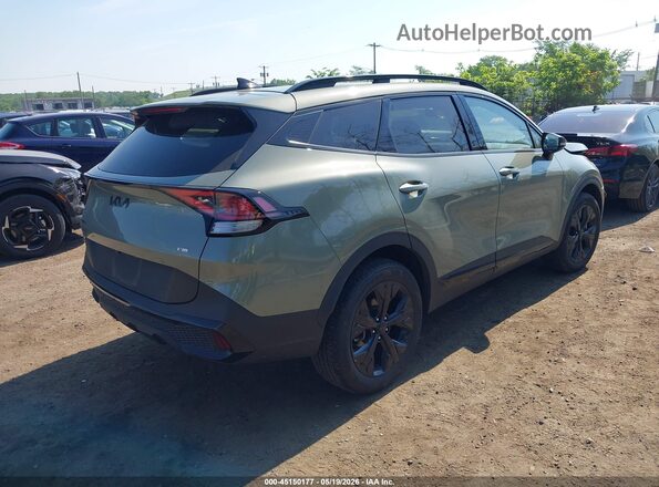 5XYK6CDF1SG238587 2025 KIA SPORTAGE Green უკანა მარჯვენა