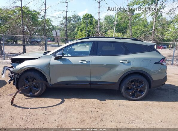 5XYK6CDF1SG238587 2025 KIA SPORTAGE Green სალონის 360-გრადუსიანი ხედი
