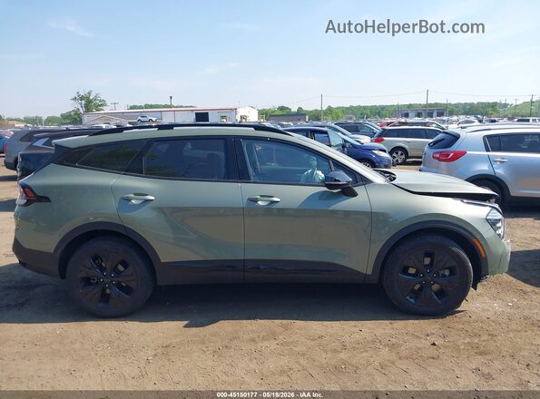 5XYK6CDF1SG238587 2025 KIA SPORTAGE Green უკანა სალონის ხედი