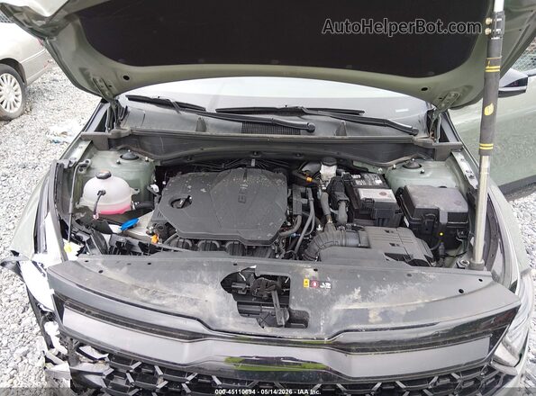 5XYK6CDF1SG268561 2025 KIA SPORTAGE Green Vista trasera