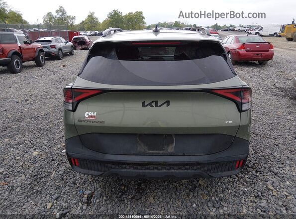 5XYK6CDF1SG268561 2025 KIA SPORTAGE Green 