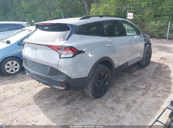 5XYK6CDF1SG272531 2025 KIA SPORTAGE Gray Trasero derecho