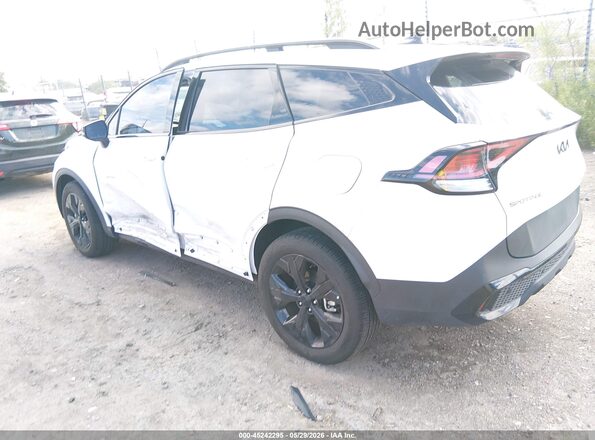 5XYK6CDF3SG297642 2025 KIA SPORTAGE White Rear left