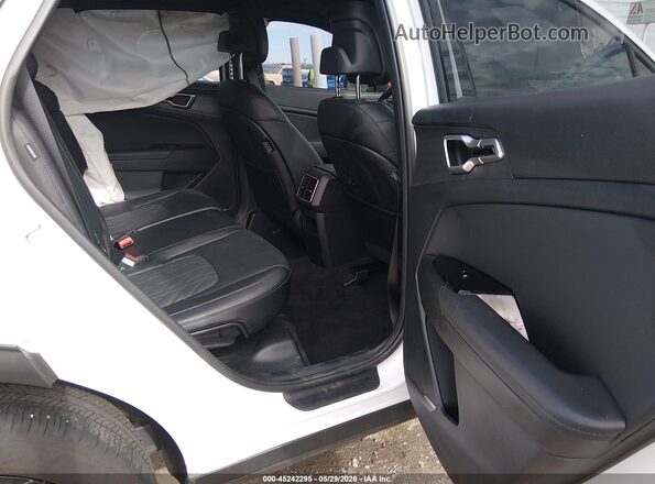5XYK6CDF3SG297642 2025 KIA SPORTAGE White VIN sticker view
