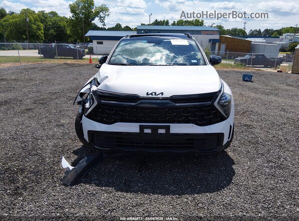 5XYK6CDF3SG297706 2025 KIA SPORTAGE White Առջևի վահանակի տեսք
