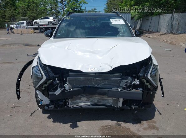 5XYK6CDF4RG157304 2024 KIA SPORTAGE White Vista frontal