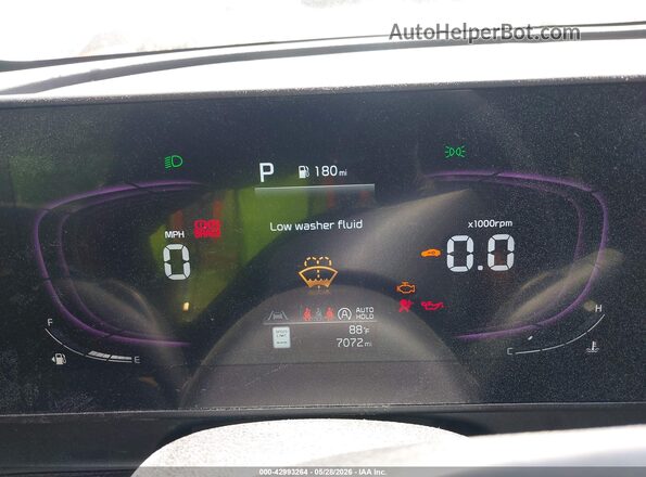 5XYK6CDF4RG157304 2024 KIA SPORTAGE White Vista de los asientos traseros
