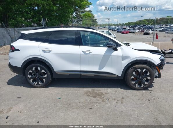 5XYK6CDF4RG157304 2024 KIA SPORTAGE White Vista interior de 360 grados