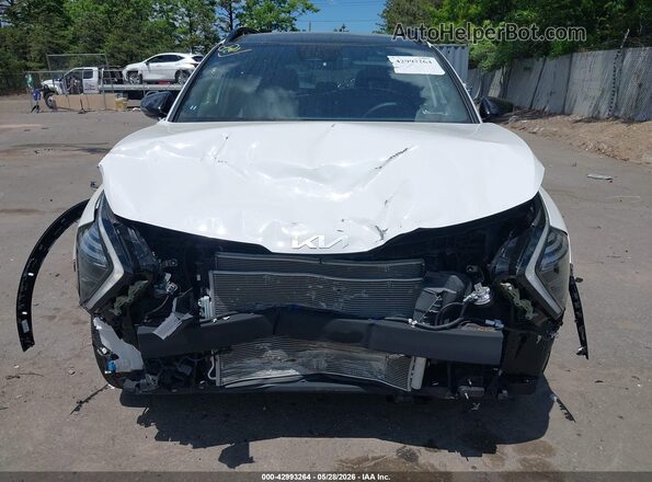 5XYK6CDF4RG157304 2024 KIA SPORTAGE White Vista interior trasera