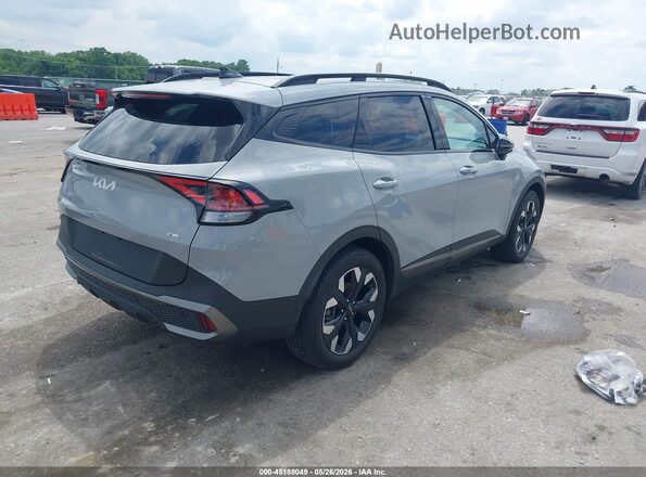 5XYK6CDF4RG180341 2024 KIA SPORTAGE Серый Задняя правая четверть