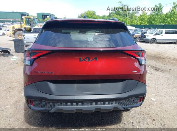 5XYK6CDF5SG265291 2025 KIA SPORTAGE Красный 