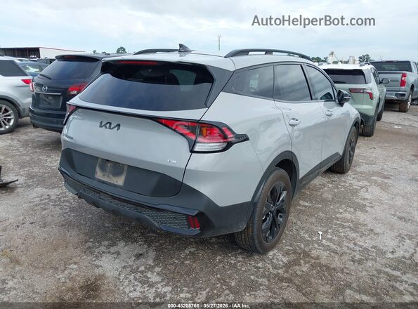 5XYK6CDF6SG308360 2025 KIA SPORTAGE Серый Задняя правая четверть