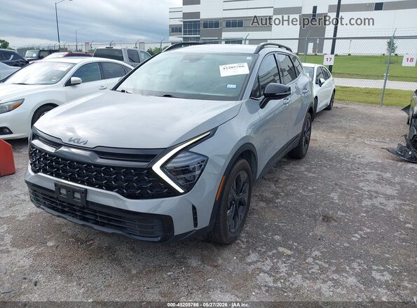 5XYK6CDF6SG308360 2025 KIA SPORTAGE Серый Передняя левая четверть