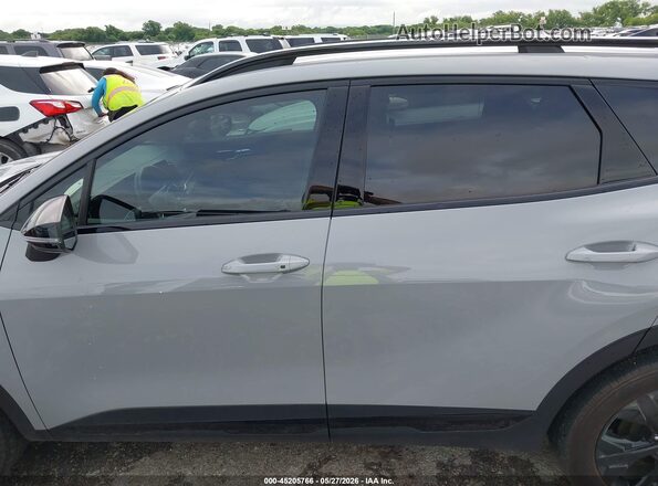 5XYK6CDF6SG308360 2025 KIA SPORTAGE Серый Панорамный вид салона 360°