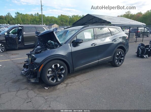 5XYK6CDF7RG155532 2024 KIA SPORTAGE Черный Передняя левая четверть