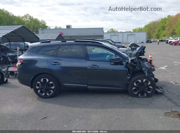 5XYK6CDF7RG155532 2024 KIA SPORTAGE Черный Вид задней части салона