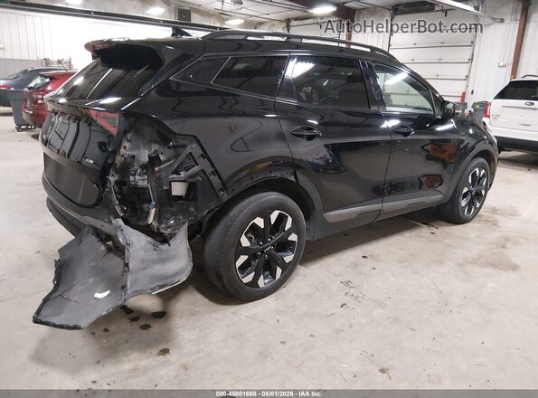 5XYK6CDF8RG182173 2024 KIA SPORTAGE Черный Задняя правая четверть