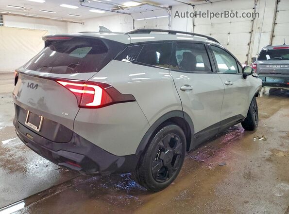 5XYK6CDF9TG345727 2026 KIA SPORTAGE Gray Задня права чверть