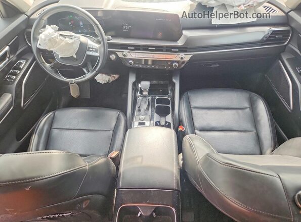 5XYP24GC2RG429583 2024 KIA TELLURIDE Black Առջևի վահանակի տեսք