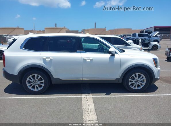 5XYP24HC1LG011375 2020 KIA TELLURIDE White Widok wnętrza 360 stopni