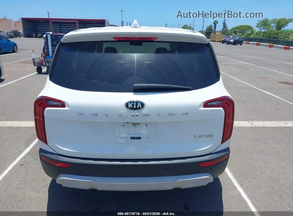 5XYP24HC1LG011375 2020 KIA TELLURIDE White 