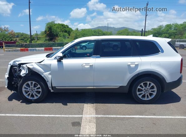 5XYP24HC1LG011375 2020 KIA TELLURIDE White 