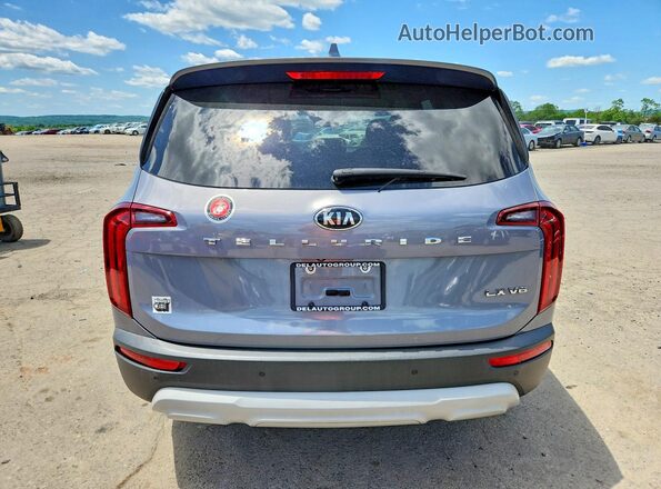 5XYP24HC2LG031635 2020 KIA TELLURIDE Gray 