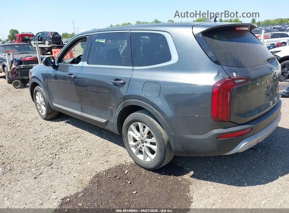 5XYP24HC3LG075935 2020 KIA TELLURIDE Gray Հետևի ձախ