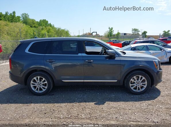 5XYP24HC3LG075935 2020 KIA TELLURIDE Gray Սալոնի հետևի տեսք