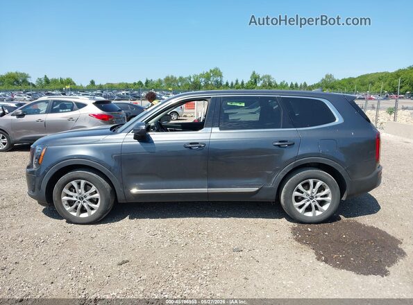 5XYP24HC3LG075935 2020 KIA TELLURIDE Gray Սալոնի 360 աստիճան տեսք