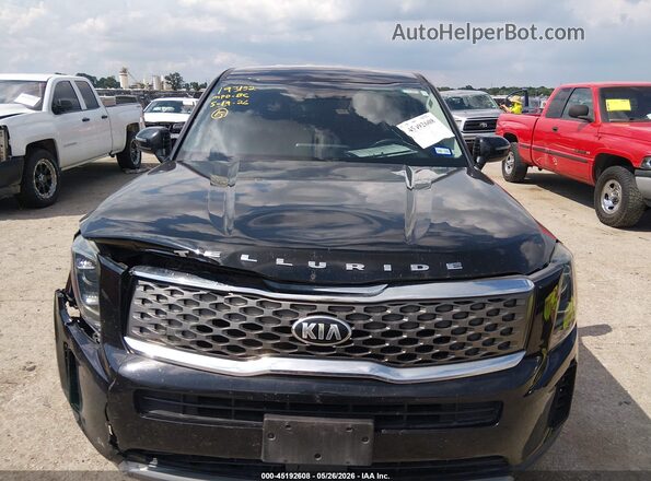 5XYP24HC3MG099377 2021 KIA TELLURIDE Black Սարքավորումների վահանակի տեսք