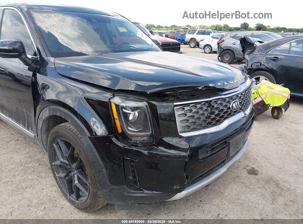 5XYP24HC3MG099377 2021 KIA TELLURIDE Black Դիմացի տեսք