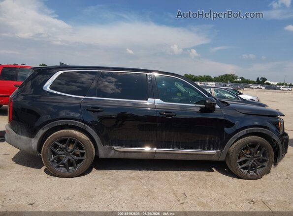 5XYP24HC3MG099377 2021 KIA TELLURIDE Black Սալոնի հետևի տեսք