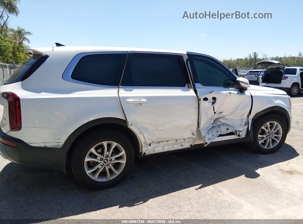 5XYP24HC5LG017759 2020 KIA TELLURIDE White 