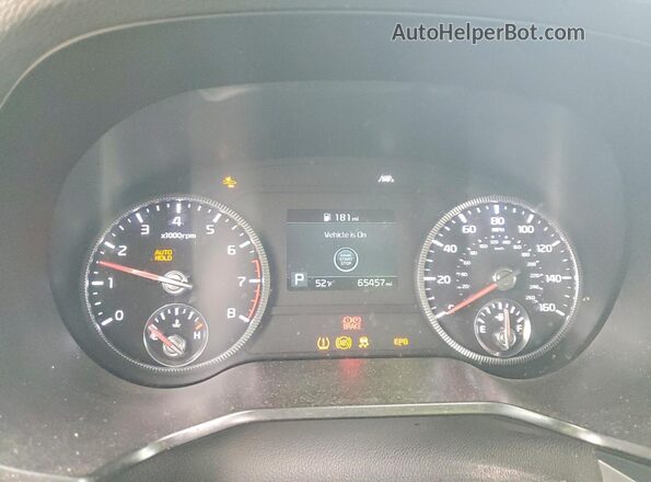 5XYP24HC8LG025676 2020 KIA TELLURIDE Черный 
