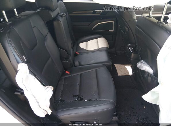 5XYP2DGC1PG366781 2023 KIA TELLURIDE White Widok naklejki z numerem VIN