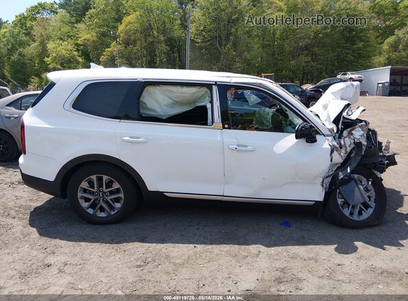 5XYP2DGC1PG366781 2023 KIA TELLURIDE White Widok wnętrza z tyłu