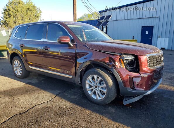 5XYP2DHC0NG292569 2022 KIA TELLURIDE Burgundy 