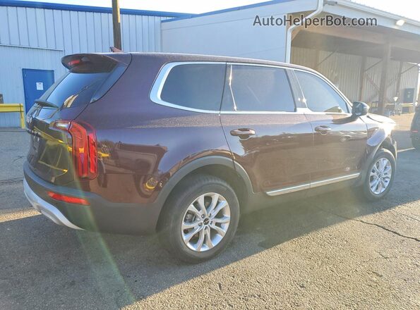 5XYP2DHC0NG292569 2022 KIA TELLURIDE Burgundy 