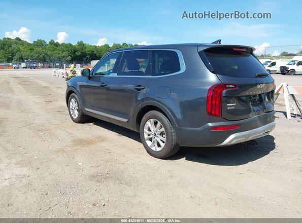 5XYP2DHC0NG297917 2022 KIA TELLURIDE Gray Rear left